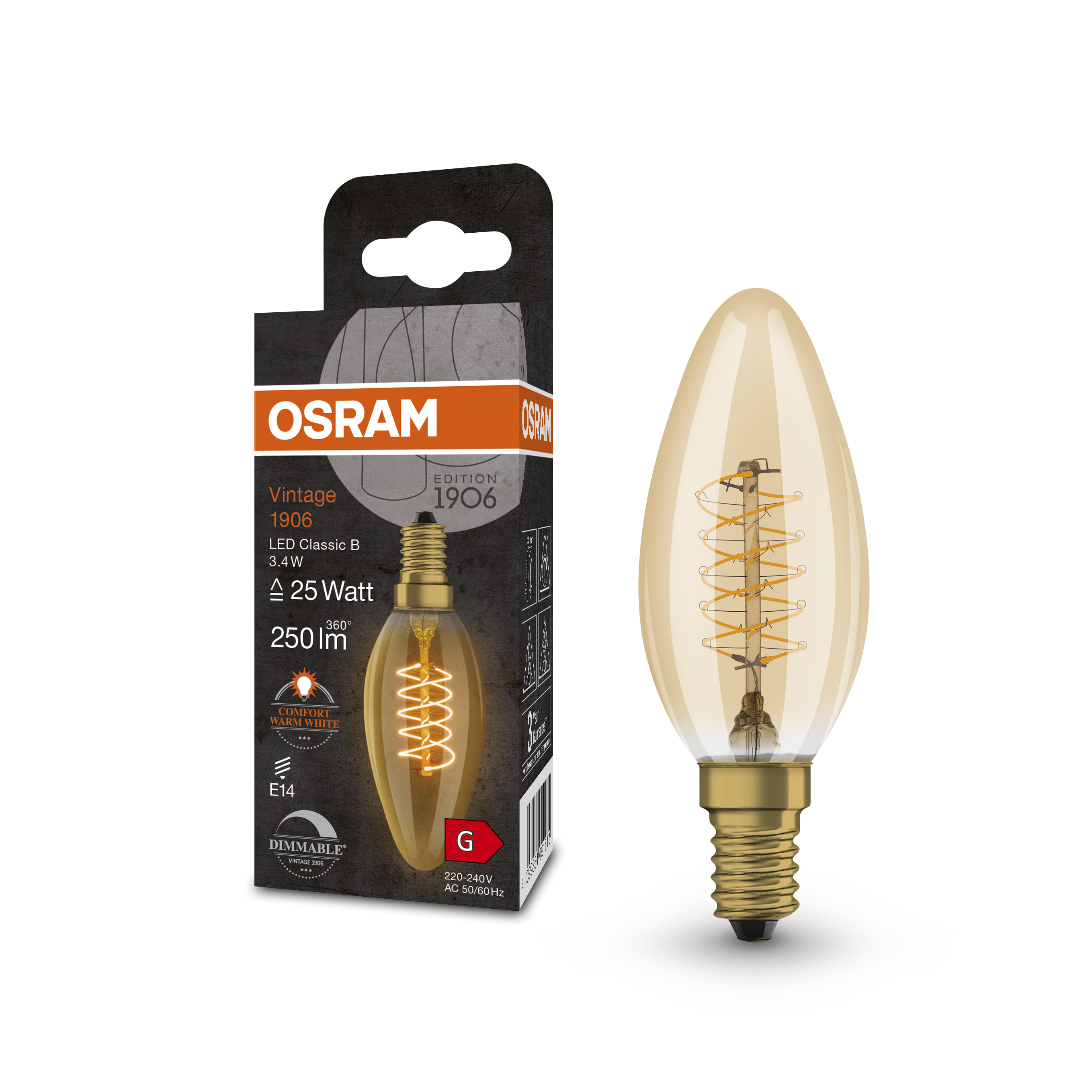Osram vintage 1906 dimmable deals